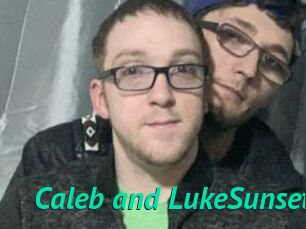 Caleb_and_LukeSunset