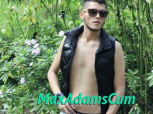 MaxAdamsCum