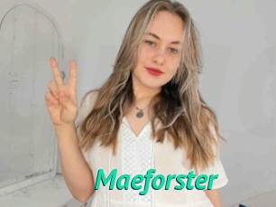 Maeforster